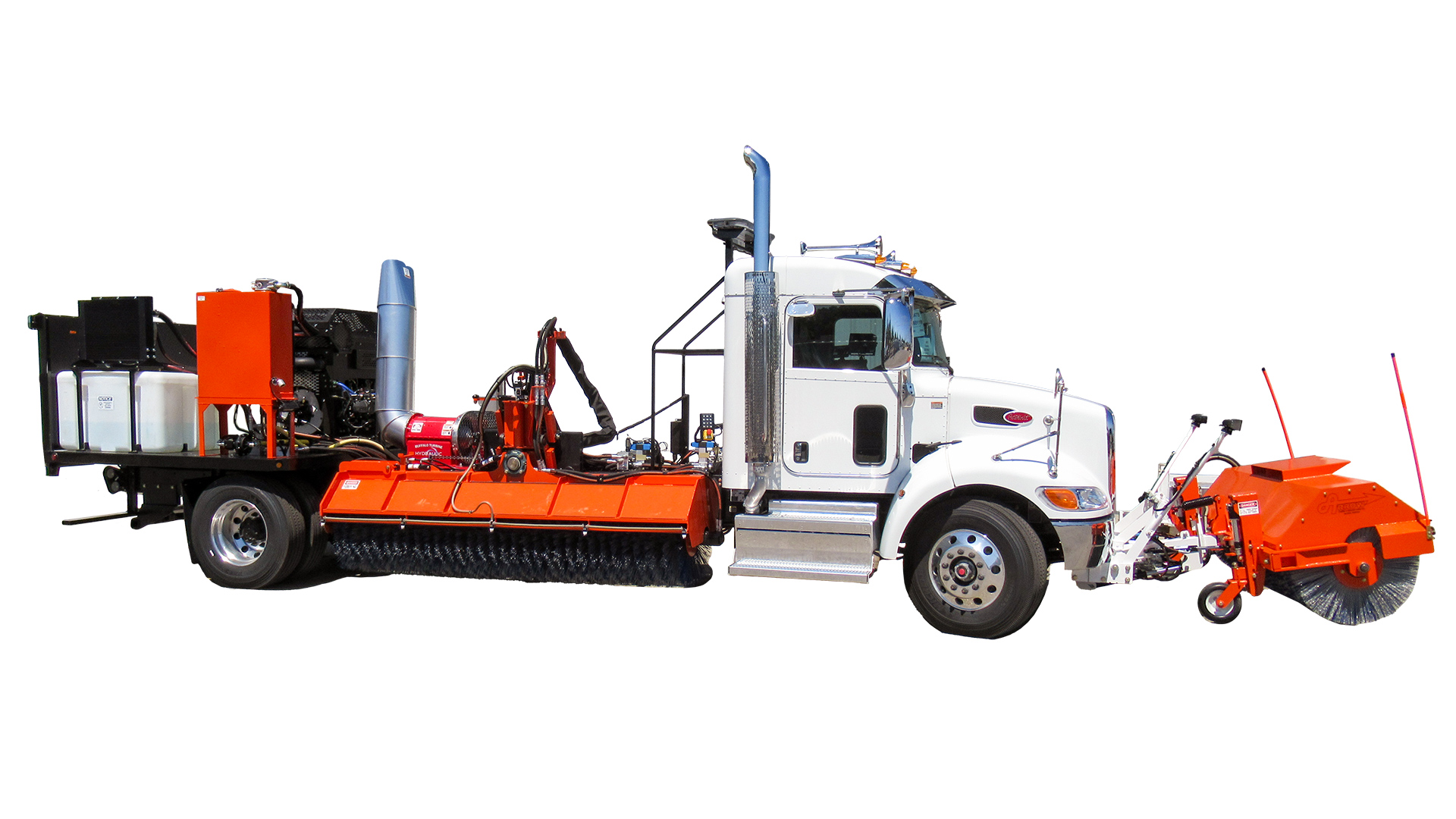 Dual Broom Truck