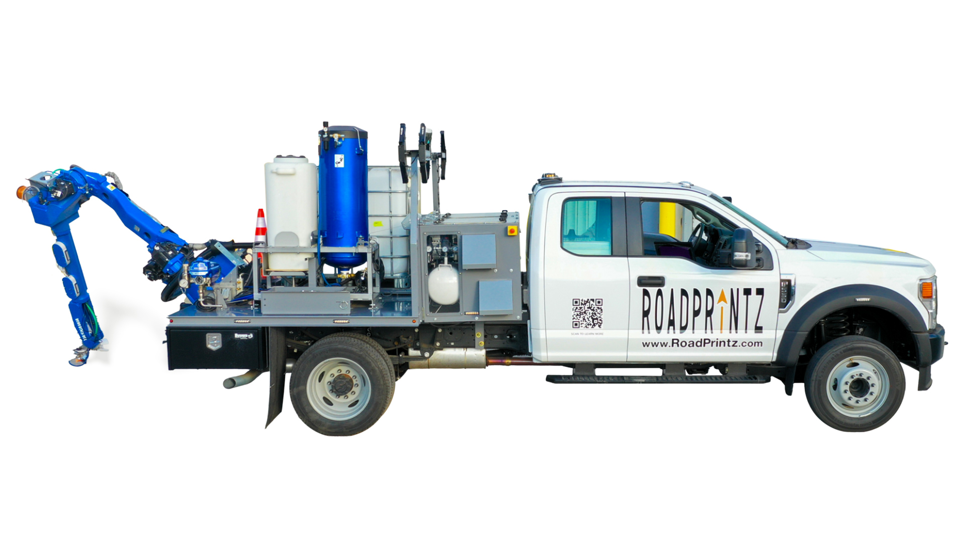 RoadPrintz Robotic Stencil Truck
